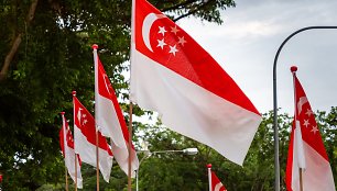 Singapūro vėliavos