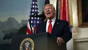 Donaldo Trumpo spaudos konferencija