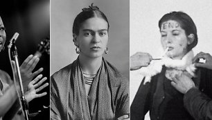 Nina Simone, Frida Kahlo, Marina Abramovič