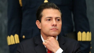 Meksikos prezidentas Enrique Pena Nieto.