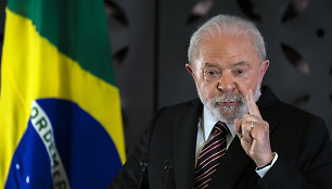 Brazilijos prezidentas Luizas Inacio Lula da Silva