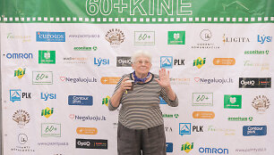 Renginio &bdquo;60+ KINE&ldquo; akimirkos