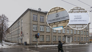 Dvi ugdymo įstaigos viename pastate Vilniaus Kauno gatvėje