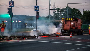 Gatvių remontas Vilniuje