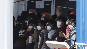 Migrantai Italijoje