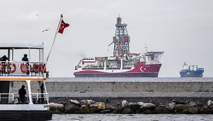 Turkija tęsia iškasenų žvalgybą jūroje