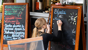 Kavinių ir restoranų kainos Palangoje