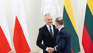 Gitanas Nausėda susitiko su Lenkijos Prezidentu Andrzejumi Duda