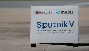 „Sputnik V“ vakcinos siunta