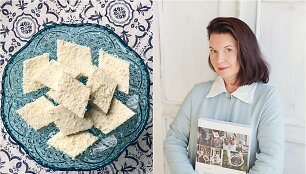 Renata Ničajienė ir jos gamintas desertas