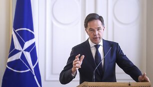 NATO vadovas Markas Rutte / Armin Durgut / AP