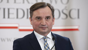 Lenkijos teisingumo ministras Zbigniewas Ziobro