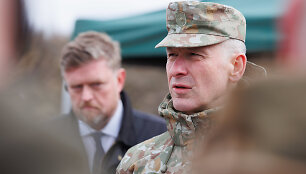 Islandijos ir Lietuvos kariuomenės vadų vizitas