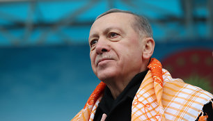 Turkijos prezidentas Recepas Tayyipas Erdoganas