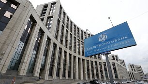 Vakarų sankcijų sulaukęs Rusijos VEB bankas