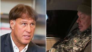 &Scaron;arūnas Marčiulionis ir Aleksandras Volkovas