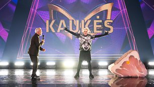 TV projektas „Kaukės“. Atidengta „Lašinių“ kaukė