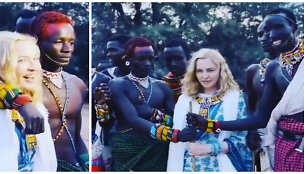 Madonnos vie&scaron;nagė Kenijoje