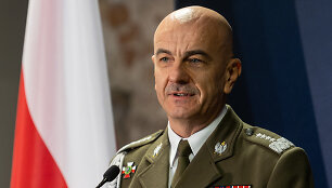 Lenkijos kariuomenės Generalinio &scaron;tabo vir&scaron;ininkas generolas Rajmund T. Andrzejczak