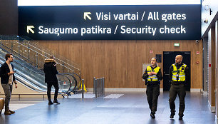 Vilniaus oro uosto naujojo išvykimo terminalo masinis testavimas