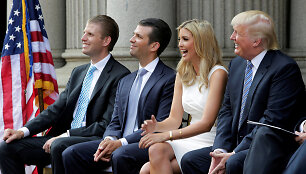 Ericas Trumpas, Donaldas Trumpas jaunesnysis, Ivanka Trump, Donaldas Trumpas