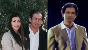 Kim Kardashian su tėvu Robertu