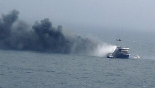 Gaisras &bdquo;Norman Atlantic&ldquo; kelte