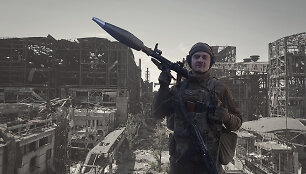 Ukrainos gynėjai Mariupolyje