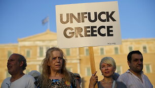 Protestas Graikijoje