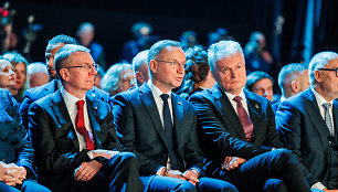 Edgaras Rinkevičius, Andrzejus Duda, Gitanas Nausėda