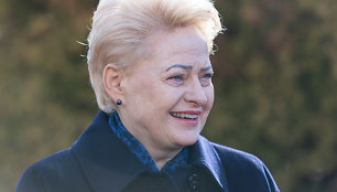 Dalia Grybauskaitė balsavo antrajame savivaldos rinkimų ture