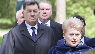 Dalia Grybauskaitė ir Algirdas Butkevičius