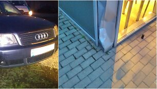 Ramučiuose girtas vairuotojas su &bdquo;Audi&ldquo; įvažiavo į pastatą