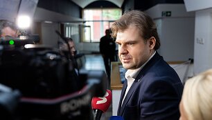 Teismas už seksualinius nusikaltimus prie&scaron; nepilnamečius eksparlamentarui Kristijonui Barto&scaron;evičiui skyrė septynerių metų laisvės atėmimo bausmę / Paulius Peleckis/BNS nuotr.