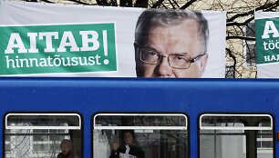 E.Savisaaro politinė reklama Taline.