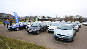 Lietuvos „Metų automobilių“ susitikimo akimirka