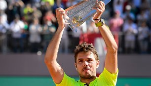 Ženevos turnyro čempionu tapo Stanas Wawrinka