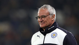 „Leicester City“ klubo treneris Claudio Ranieri