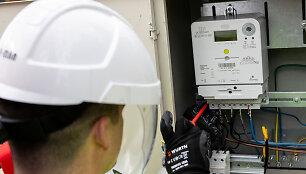 I&scaron;maniojo elektros skaitiklio diegimas