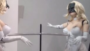 Robotė striptizo &scaron;okėja