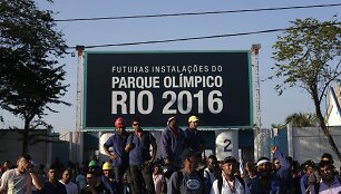 Rio olimpinio kaimelio statybos