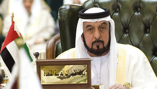 UAE prezidentas Khalifa bin Zayedas Al Nahyanas