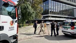 Prie Operos ir baleto teatro – įtartinas lagaminas