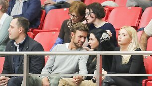 Laurynas Grigelis su drauge Stela Janiu&scaron;ina