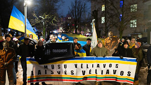 Paramos ir solidarumo eitynės &bdquo;Mūsų vėliavos &ndash; laisvės vėliavos!&ldquo; / Robertas Riabovas/BNS nuotr.