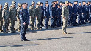  Apdovanoti i&scaron; misijos &bdquo;Sophia&ldquo; grįžę kariai