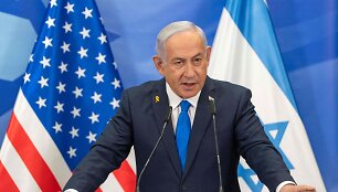Benjaminas Netanyahu / OHAD ZWIGENBERG / AFP