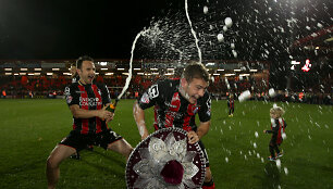 &bdquo;Bournemouth&ldquo; futbolininkai &scaron;venčia