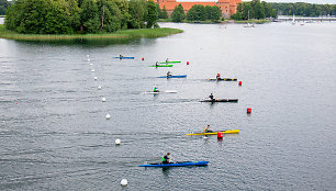 Varžybų akimirka