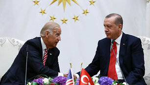 Joe Bidenas ir Recepas Tayyipas Erdoganas